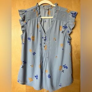 Daniel Rainn floral blouse